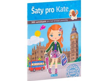 saty pro kate kniha samolepek 3 2