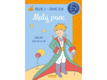 maly princ kniha aktivit oranzove svitici samolepky k3