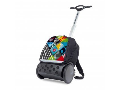 Školní a cestovní batoh na kolečkách Nikidom Roller UP Reef (19 l)