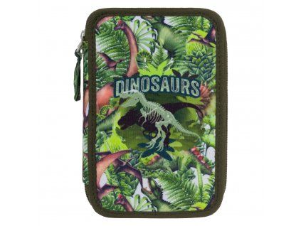 Školní penál dvoupatrový Baagl – Dinosaurus