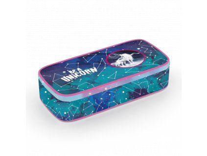 Školní penál etue komfort OXY Style Mini – Unicorn Pattern II.