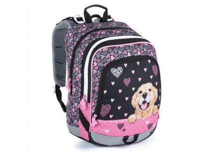 Školní batoh Bagmaster ALFA 21 A BLACK/PINK