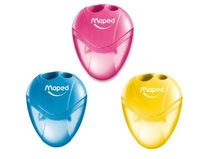 Ořezávátko Maped i-Gloo s odpadní nádobkou – 2 otvory