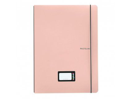 Sešit s vyměnitelnou náplní Oxybook 444 PASTELINI meruňková