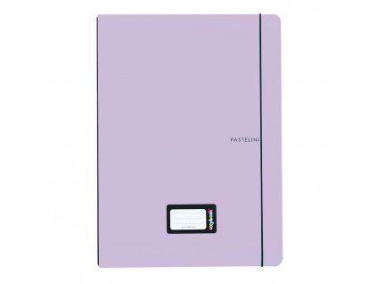Sešit s vyměnitelnou náplní Oxybook 444 PASTELINI fialová