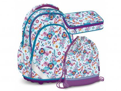 Školní batoh Ars Una Catalina Estrada blue Set