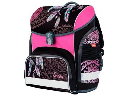 Školní aktovka pro prvňáčky Stil Mandala Dream – lehká, ergonomická, s reflexními prvky