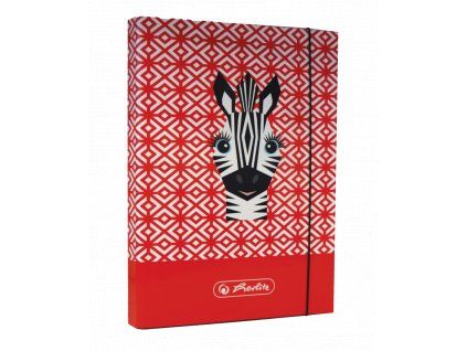 Box na sešity A4 Cute animals - zebra