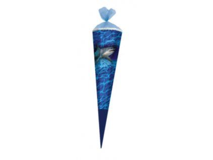 Kornout do školy 50 cm Herlitz Shark hranatý