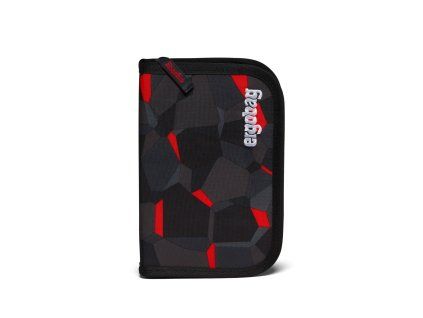 Školní penál Ergobag Hard Pencil Case TaekBeardo s výbavou