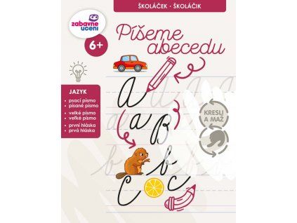 Kresli a maž - Píšeme abecedu