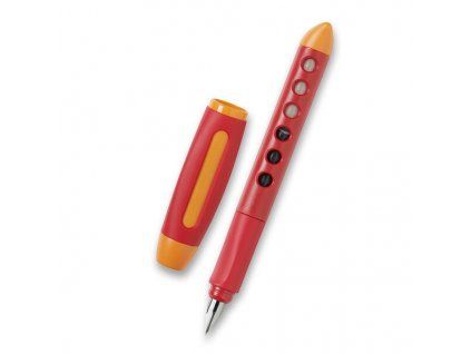 Bombičkové pero Faber-Castell Scribolino pro praváky – červené
