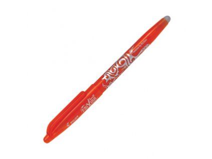 Gumovací pero Pilot 0,7 Frixion Ball - oranžová