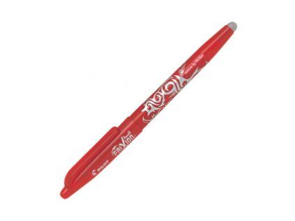 Gumovací pero Pilot 0,7 Frixion Ball - červená