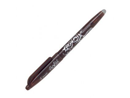 Gumovací pero Pilot 0,7 Frixion Ball - hnědá