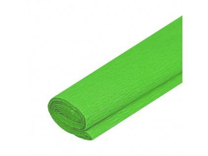 krepovy papir junior zeleny 23