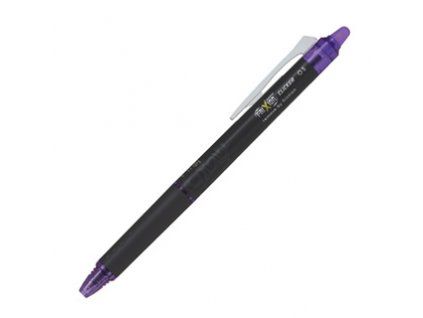 Přepisovatelný roller FriXion Point Clicker 0.5 - fialová