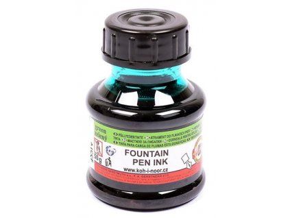 Inkoust Koh-i-noor zelený – 50 ml do plnicích per