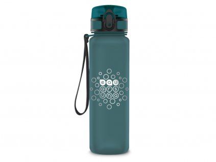 Láhev na pití Ars Una matná zeleno-modrá 600 ml