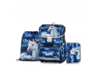 Školní aktovka v setu Oxybag PREMIUM Unicorn 1 2025