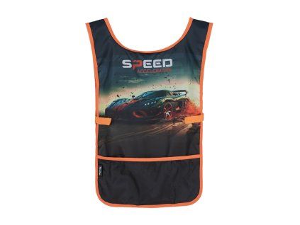 Zástěra do školy Oxybag Auto 2024