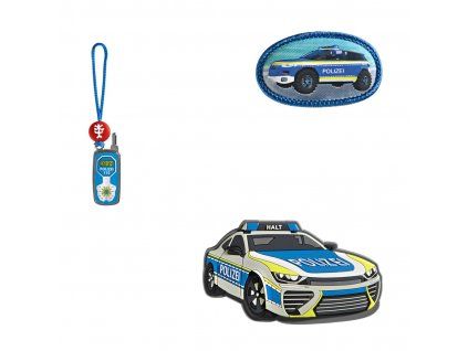 Magic Mags Police Car Cody – sada obrázků k aktovkám Step by Step Grade, Space, Cloud, 2in1 a Kid