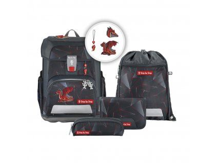 Školní aktovka Step by Step Cloud Dragon Drako – ergonomická a lehká pro děti