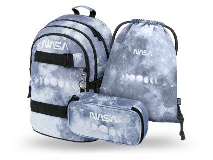 Školní set Skate NASA Grey - Baagl