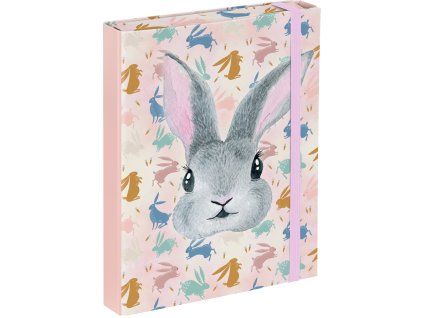 Desky na školní sešity A4 Baagl Bunny s králíčky