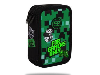 Třípatrový školní penál Jumper Game Zone – vybavený