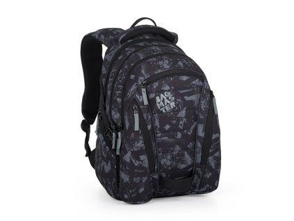 Studentský batoh Bagmaster BAG 24 B černo-šedý