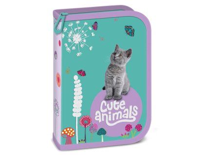Ars Una – Naplněný školní penál Cute Animals – kotě
