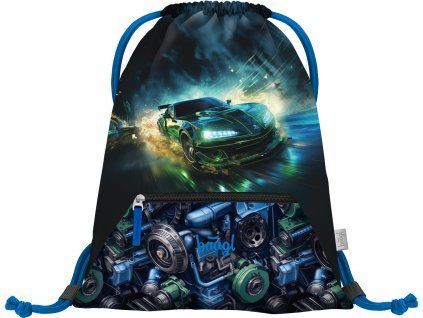 Sáček na přezůvky Baagl Závodní auto s kapsou