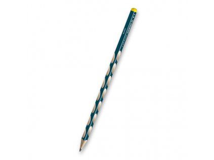 Grafitová tužka Stabilo EASYgraph S pro leváky – petrolejová
