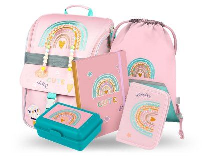 skolni set zippy duha ruzovy ii 414541 44