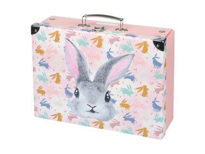 Baagl skládací školní kufřík Bunny