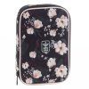 Školní penál Ars Una Flowery Black s klopou