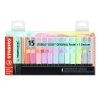 Významné pastelové zvýrazňovače STABILO BOSS ORIGINAL – desk set 15 ks 5