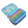 Školní penál dvoupatrový plný Jumper Stitch Pastel 1