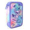 Školní penál dvoupatrový plný Jumper Stitch Pastel