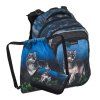 Školní set Bagmaster LUMI 24 F – Vlk (batoh + penál + vak + krabička + láhev) 1