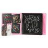 Miss Melody Magic Scratch – škrabací sešit 15 × 13,5 cm 1