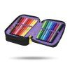 CoolPack penál Jumper Stitch Black – třípatrový 3