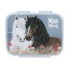 Svačinový box Miss Melody Dusty Rose – 3 přihrádky