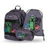 Školní set Baagl Skate Minecraft TNT – batoh, penál, sáček
