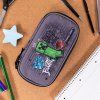 Školní penál Baagl Minecraft TNT – etue s dvojitou chlopní 5