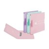 Pořadač A4 růžový Easy Orga dvoukroužkový transparentní – 4 cm (Herlitz) 5