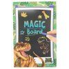 Dino World magická LCD tabulka Magic Board – modrá