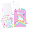 Diář Ylvi & Minimoomis – kreativní růžový set pro holky 1