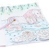 Omalovánky Miss Melody Magic Watercolour Book – vodové se štětcem 3